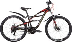 Велосипед ST 26" Discovery Tron AM2 DD рама- " з крилом Pl 2022 (чорний с хакі (м)) (OPS-DIS-26-507)