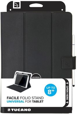 Чехол Tucano Facile Plus Universal для планшетов 7-8" черный (TAB-FAP8-BK)