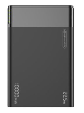 Универсальная мобильная батарея Jellico P21 (QC+PD) Li-Pol 10000mAh 22.5W Black