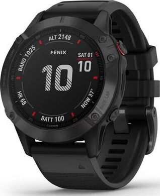 Смарт-часы Garmin Fenix ​​6 Pro Black with Black Band