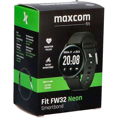 Смарт-часы Maxcom Fit FW32 NEON Black