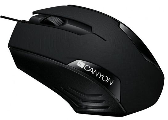 Мышь Canyon CNE-CMS02B Black USB