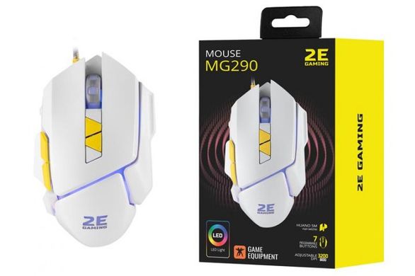 Мышь 2E Gaming MG290 LED White (2E-MG290UWT)