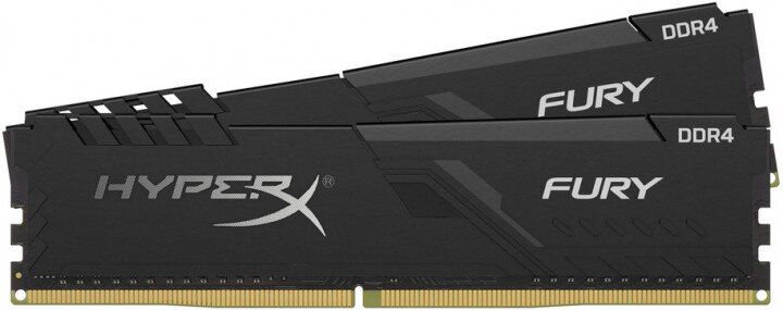 Оперативная память HyperX DDR4 2x32GB/3600 HyperX Fury Black (HX436C18FB3K2/64)