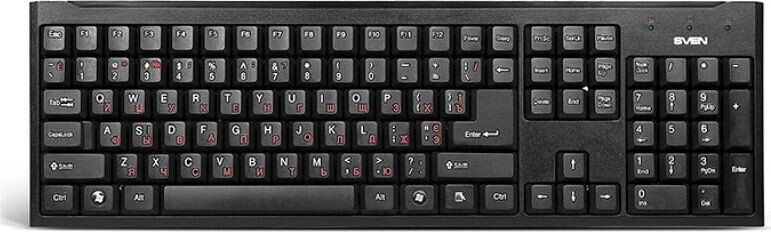 Клавіатура Sven Standard Power 303 Black +PS/2