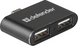 USB-хаб Defender USB Quadro Dual USB3.1 TYPE C - USB 2.0 (83207)