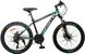 Велосипед Forte Fighter рама 15" колесо 24" Черно-зеленый (117109)