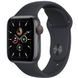 Apple Watch SE 44mm (GPS+LTE) Space Gray Aluminum Case with Midnight Sport Band (MKRR3)