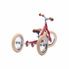 Комплект Trybike Балансуючий велосипед рубіновий TBS-2-RED-VIN+Додаткове колесо бежеве TBS-100-TKV (TBS-3-RED-VIN)