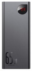 Универсальная мобильная батарея Baseus Adaman Metal Digital Display 20000mAh 65W Black (PPIMDA-D01)