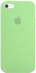 Чохол Apple Silicone Case iPhone 5/5s/SE Green (High copy)