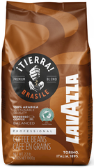 Кава в зернах Lavazza Tierra Brasil 100% Arabica Espresso в зернах 1 кг (8000070052741)