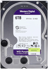 Внутрішній жорсткий диск WD 6TB 5640rpm 256Mb SATAIII (WD63PURU)