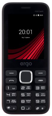 Мобильный телефон Ergo F243 Swift Dual Sim Black