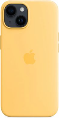 Чехол Apple для iPhone 14 Silicone Case with MagSafe Sunglow (MPT23ZE/A)