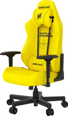 Комп'ютерне крісло для геймера Anda Seat NAVI Edition L Yellow (AD19-05-Y-PV)