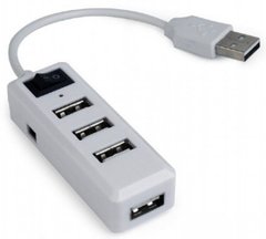 Хаб Gembird UHB-U2P4-11 на 4 порти USB 2.0
