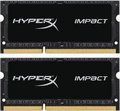 Оперативна пам'ять HyperX SODIMM DDR3L-2133 16384MB PC3L-17000 (Kit of 2x8192) Impact (HX321LS11IB2K2/16)