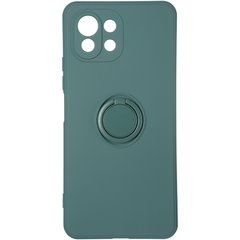 Чохол Gelius Ring Holder Case for Xiaomi Mi 11 Lite Dark Green