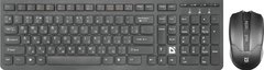Комплект (клавіатура, мишка) Defender Columbia C-775 Black (45775)