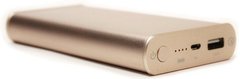 Універсальна мобільна батарея PowerPlant Q1S Quick-Charge 2.0 10200mAh Gold
