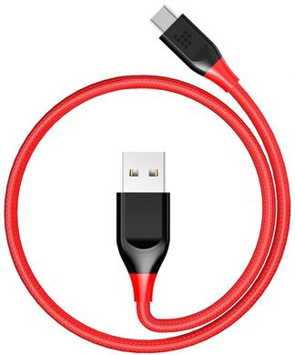Кабель Tronsmart USB2.0-Type-C 1m ATC5 Nylon Cable Red