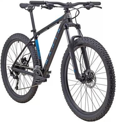 Велосипед 27,5" Marin Eldrige grade 1 рама - S 2022 черный с синим (SKD-17-91)