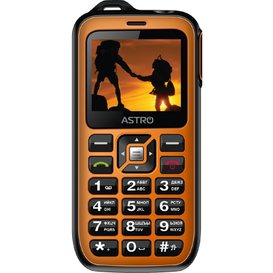 Мобільний телефон Astro B200 RX Orange
