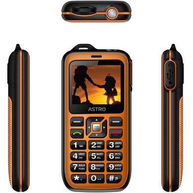 Мобільний телефон Astro B200 RX Orange