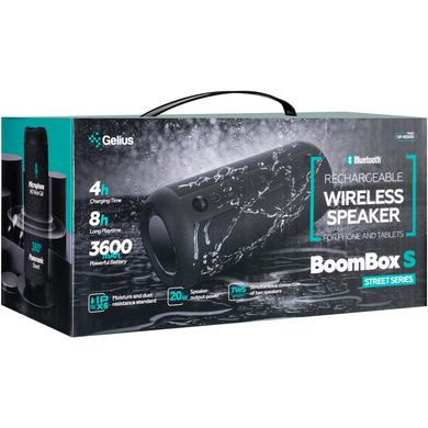 Портативна акустика Gelius Pro BoomBox S GP-BS500i Black