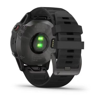 Смарт-часы Garmin Fenix ​​6 Pro Sapphire carbon Grey DLC with Black Band