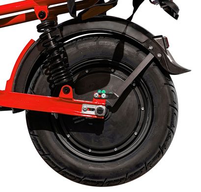 Електроскутер Like.Bike T1 Light (Black-Red)