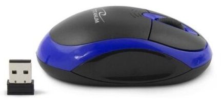 Миша Esperanza Titanum Mouse TM116B Black-blue
