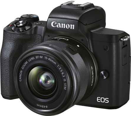 Фотоапарат Canon EOS M50 Mark II Premium Live Stream Kit Black (4728C059)