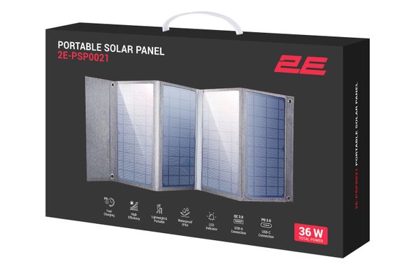Портативная солнечная панель 2E PSP0021 (2E-PSP0021)