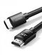 Кабель UGREEN HD119 4K HDMI Cable Male to Male Braided 3m Black (40102)