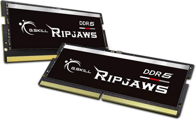 Оперативна пам'ять G.Skill 32 GB (2x16GB) SO-DIMM DDR5 5200 MHz Ripjaws (F5-5200S3838A16GX2-RS)