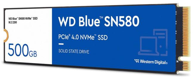 SSD накопичувач WD Blue SN580 500 GB (WDS500G3B0E)