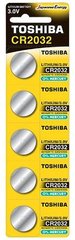 Батарейки TOSHIBA CR2032 BP 1X5 (6477660)