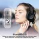Навушники Promate Bluetooth 5 Bavaria LED Black (bavaria.black)