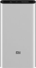 Универсальная мобильная батарея Xiaomi Mi Power Bank 3 10000 mAh (USB+Type-C) PLM12ZM Silver (VXN4251CN/VXN4273GL)