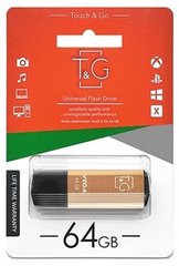 Флешка USB 64GB T&G 121 Vega Series Gold (TG121-64GBGD)