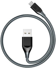 Кабель Tronsmart USB2.0-Type-C 1m ATC6 Nylon Cable Grey