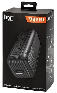 Портативна акустика Divoom Voombox-Rock black