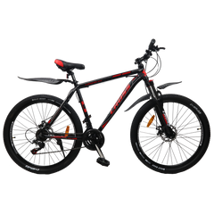 Велосипед Cross Hunter 29" 22"  черный-красный (29CJA-002837)