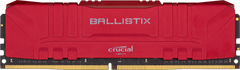 Оперативна пам'ять Crucial 8 GB DDR4 2666 MHz Ballsitix Red (BL8G26C16U4R)