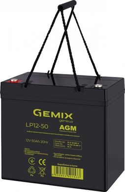 Акумулятор для ДБЖ Gemix 112V 50Ah AGM (LP12-50)