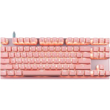 Клавиатура Motospeed GK82 Outemu Blue (mtgk82pmb) Pink