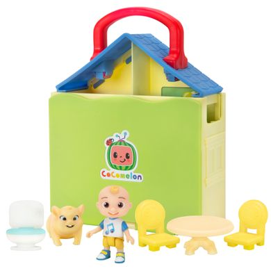 Игровой набор CoComelon Medium Playset Pop n' Play House - 2 фигурки и 5 аксессуаров