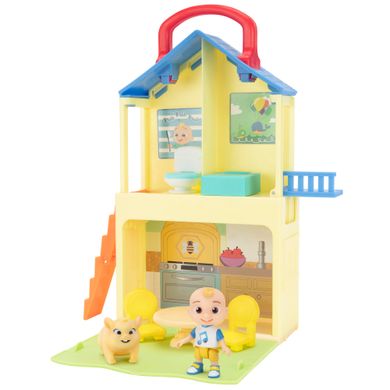 Игровой набор CoComelon Medium Playset Pop n' Play House - 2 фигурки и 5 аксессуаров